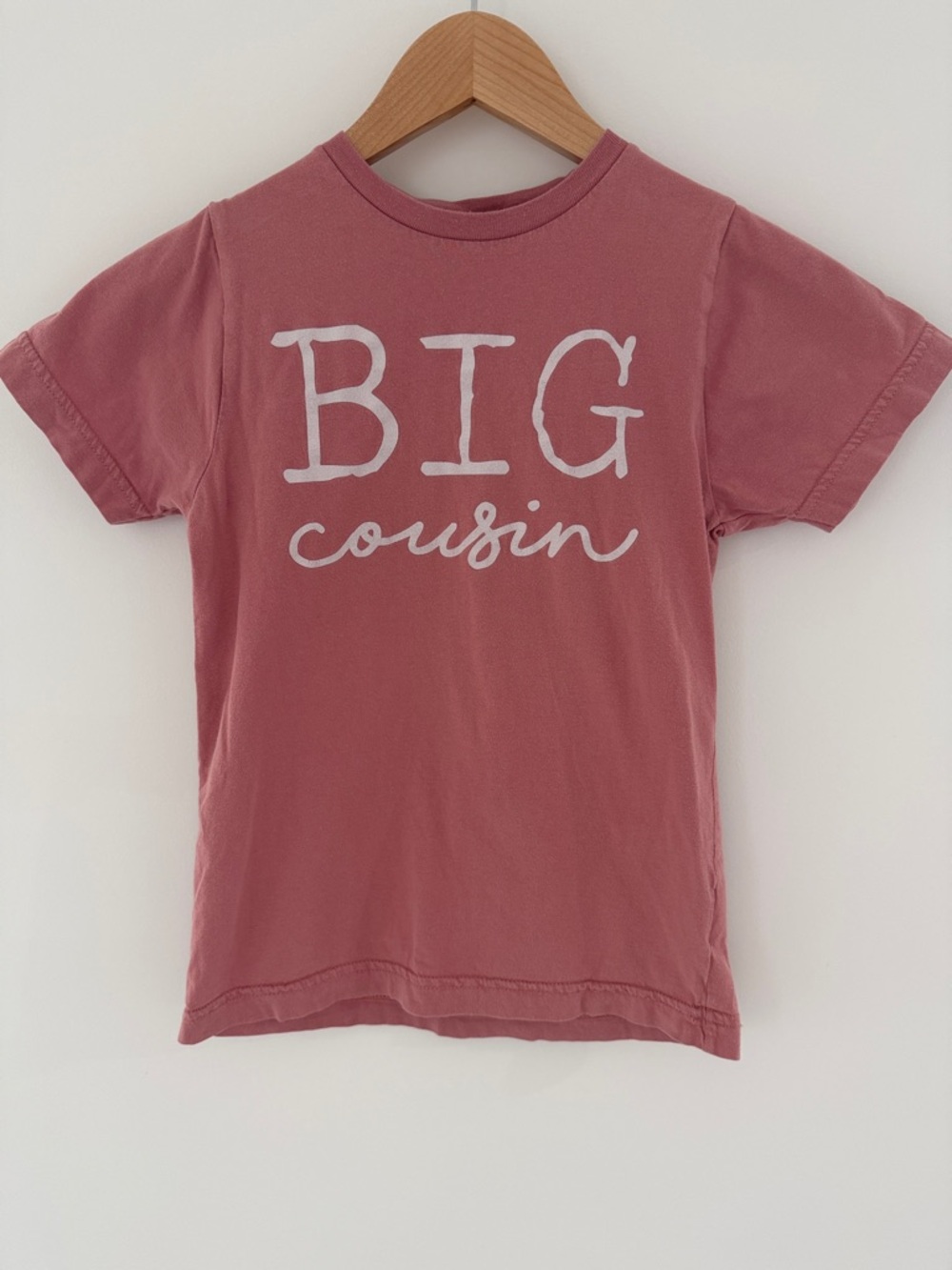 EUC. Custom Youth Small “Big Cousin” T Shirt